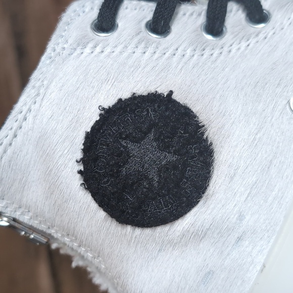 Converse CLOT x Chuck 70 High Giant Panda Shoes Men's 7 Women's 9 Black White - Picture 8 of 14